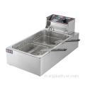 commercial 12l réservoir unique électrique fryer